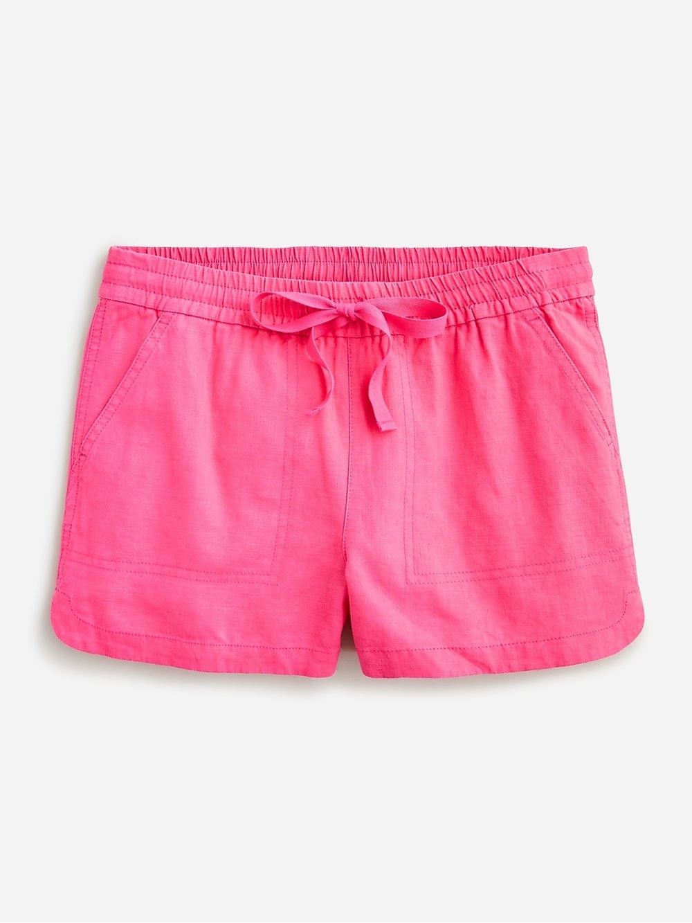 JCrew Seaside Shorts Linen Blend